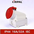 防水16A 3P IP44 IECの標準的な産業壁に取り付けられたソケット