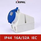 220V単一フェーズ16Amp IP44の産業容器IECの標準