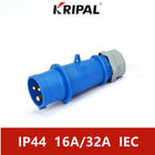 防水IEC標準的なIP44 380V 16A 32Aの袖の産業プラグ