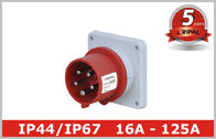水密 IP67 ピン および非金属袖のプラグ三相 IEC