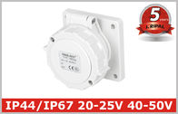 IP67低電圧の産業力パネルはソケット2P、2P+E、20V-25V、40V-50V、16A、32Aを保証5年の取付けました