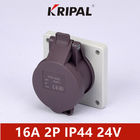 IP44 16A 32A 24V 48Vの低電圧のパネルによって取付けられるソケットIECの標準
