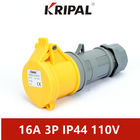 16 Amp 110V IP44の防水単一フェーズのコネクターIECの標準