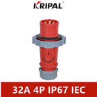 IP67防水産業カプラーの組合せIEC標準的な32A 4P