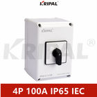 IP65 230V 440V 100A IEC標準的な防水回転式カム スイッチ