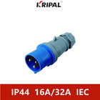 KRIPALセリウムによって証明されるIP44 16A 220Vの産業プラグおよびソケット