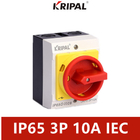 スイッチUKP IECの標準を隔離する3P 10A 230-440V IP65の電荷