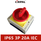 スイッチUKP IECの標準を隔離する3P 10A 230-440V IP65の電荷