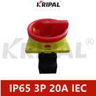 20A 4P IP65回転式ランプ スイッチ防水主要なスイッチIECの標準