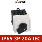 IEC Standard 3 Position Cam Switch IP65 Three Phase 20A 230-440V