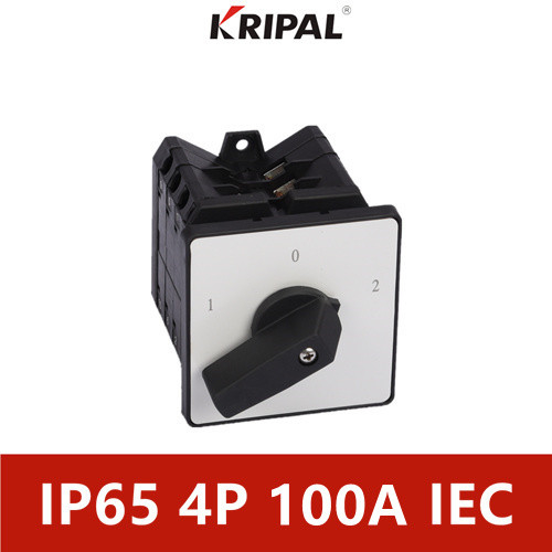 KRIPAL 100A 4P IP65の転換スイッチ230-440V UKT IECの標準